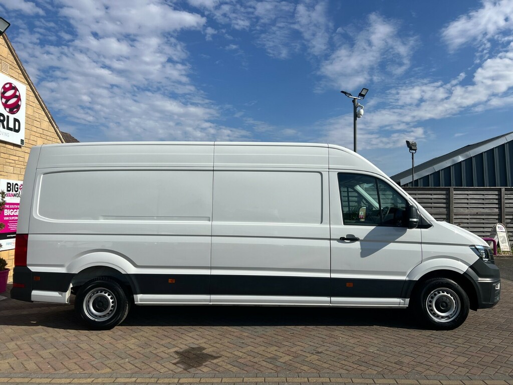 Volkswagen Crafter Cr35 Tdi 140 Startline Lwb High Roof Fwd 23487 White #2