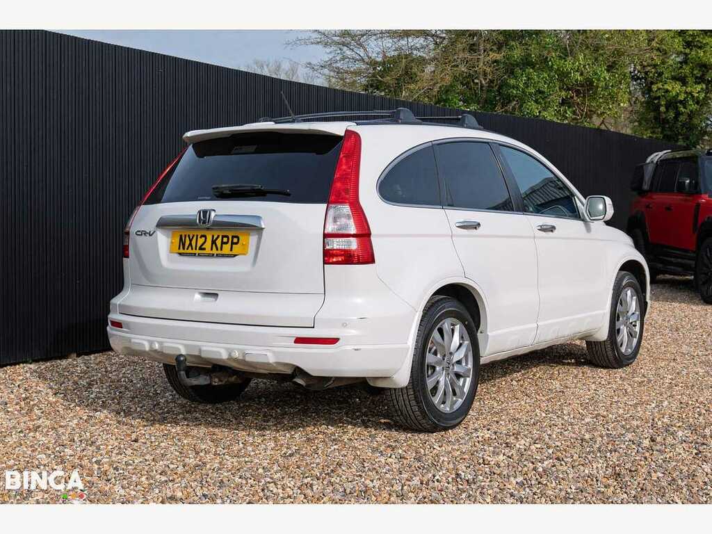 Honda Cr-V Ex White #6