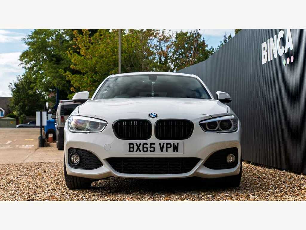 BMW 1 Series M Sport White #2