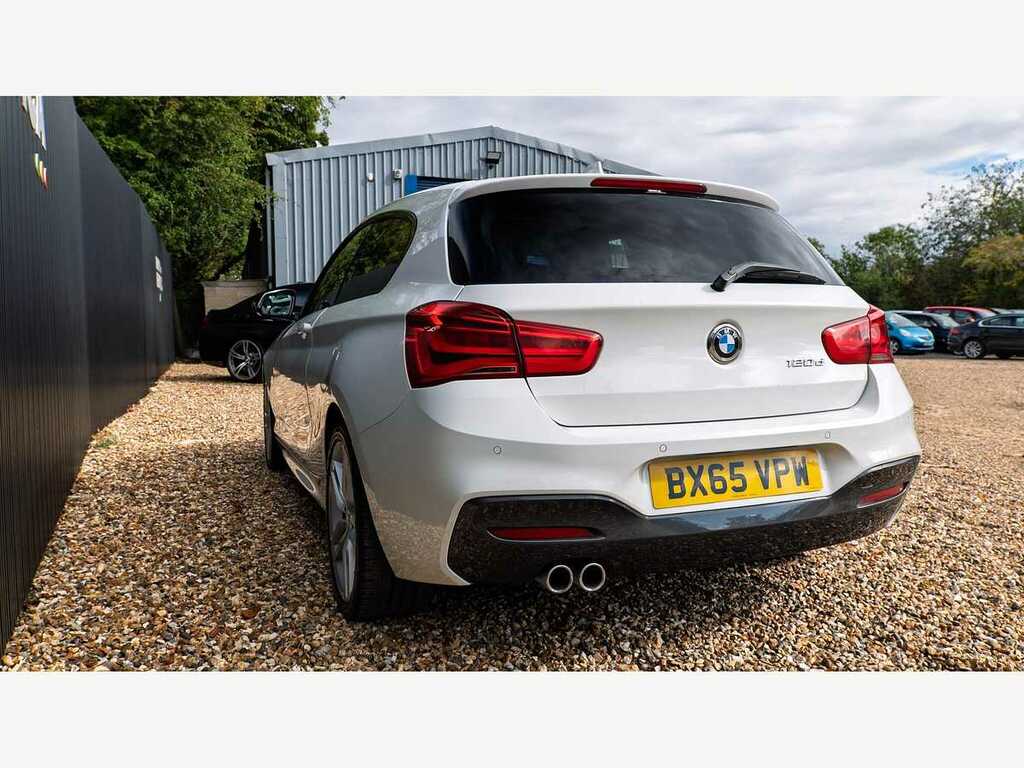 BMW 1 Series M Sport White #6