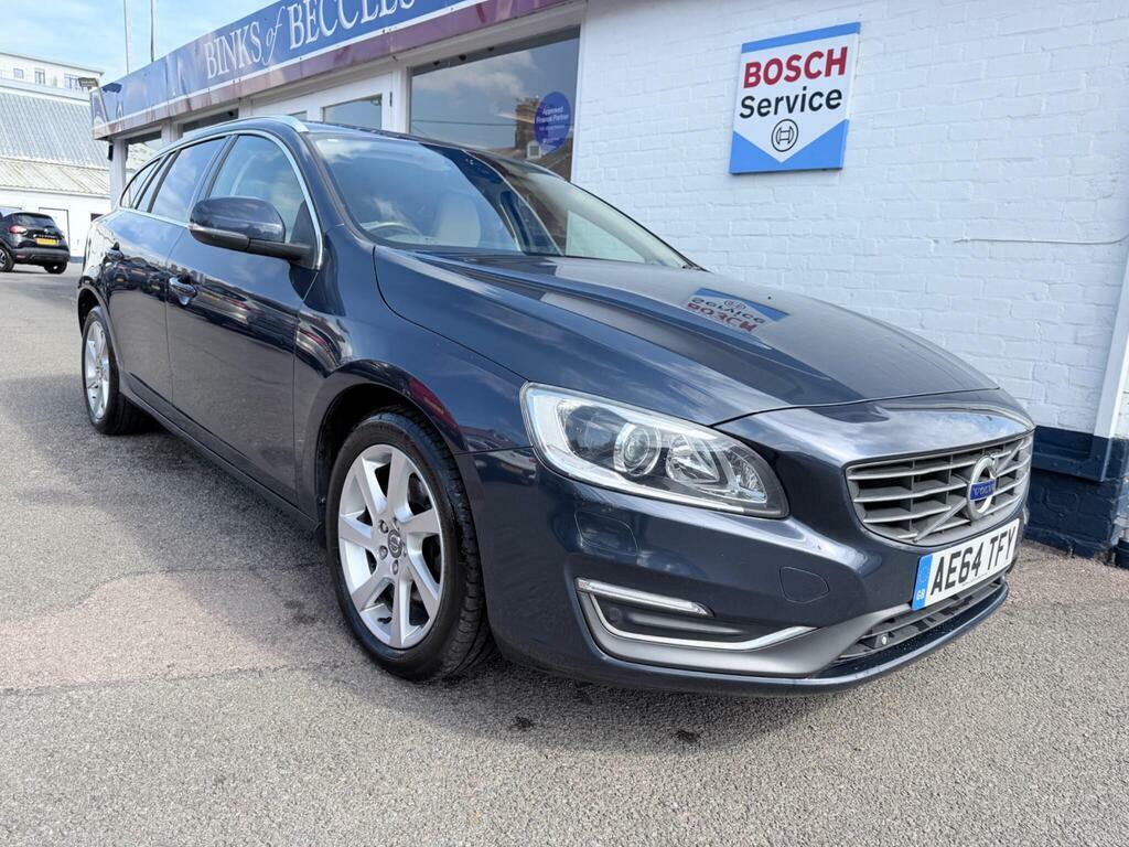 Volvo V60 2.0 D4 Se Lux Nav Euro 6 S S Blue #6