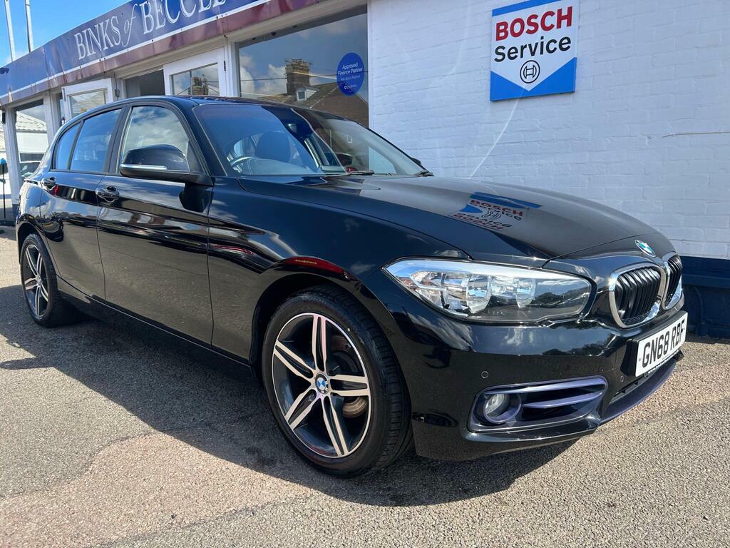 BMW 1 Series 1.5 118I Sport Euro 6 S S Black