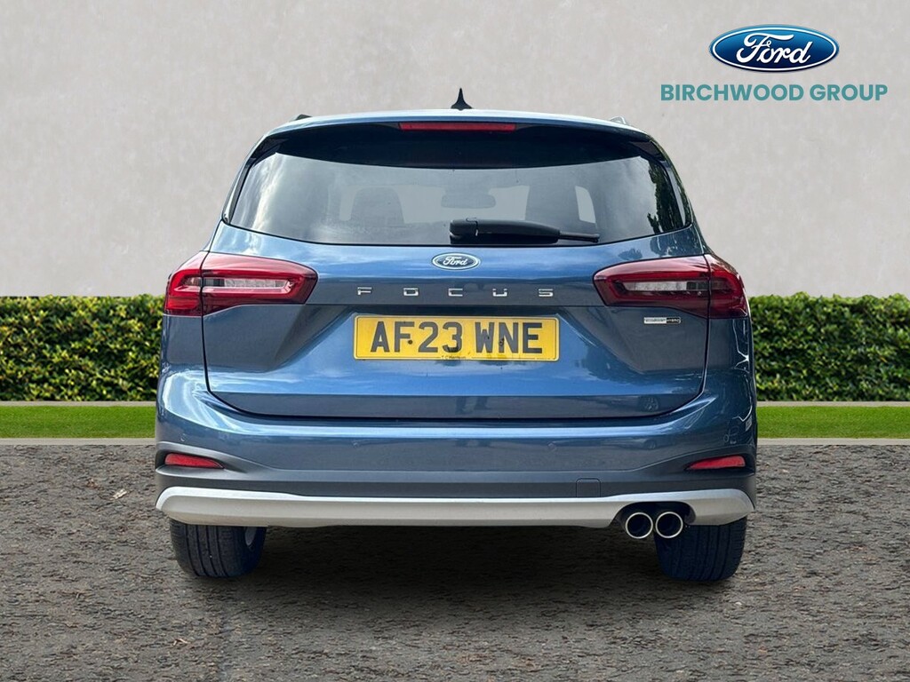 Ford Focus 1.0 Ecoboost Hybrid Mhev 155 Active X AF23WNE Blue #4