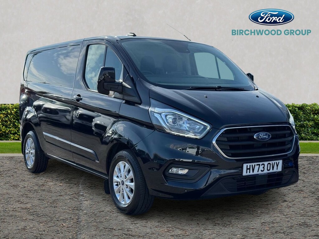 Ford Transit Custom 2.0 Ecoblue 130Ps Low Roof Limited Van Black
