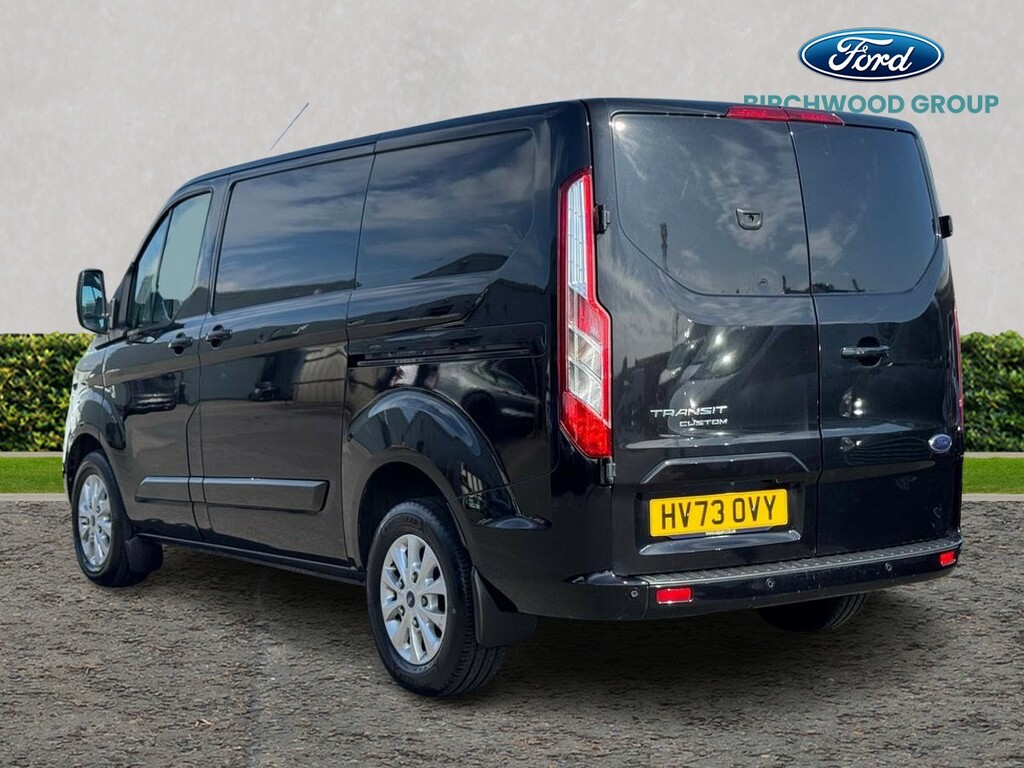 Ford Transit Custom 2.0 Ecoblue 130Ps Low Roof Limited Van HV73OVY Black #5