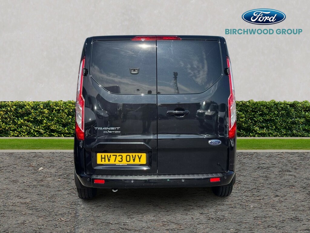Ford Transit Custom 2.0 Ecoblue 130Ps Low Roof Limited Van HV73OVY Black #4