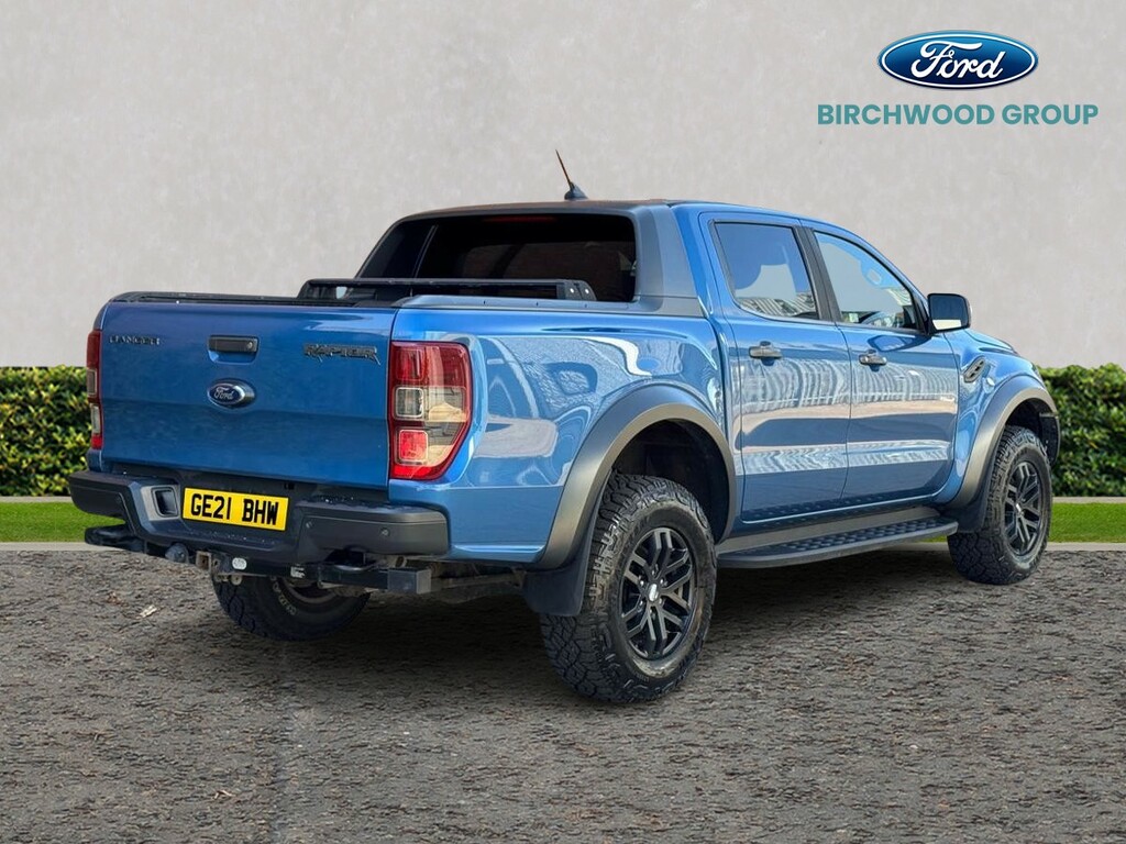 Ford Ranger Pick Up Double Cab Raptor 2.0 Ecoblue 213 GE21BHW Blue #3