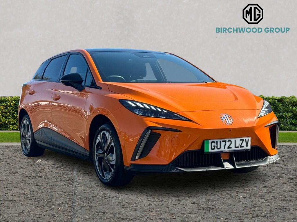 MG MG4 150Kw Trophy Ev Long Range 64Kwh GU72LZV Orange