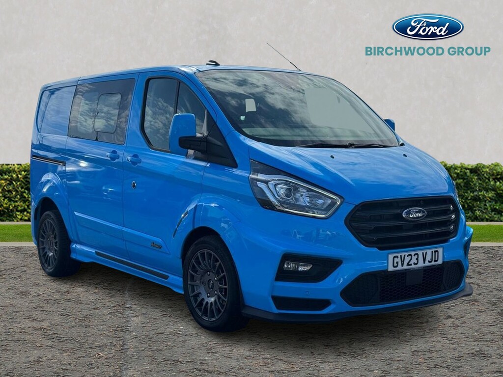 Ford Transit Custom 320 L1 Dcab Msrt 2.0L 170Ps GV23VJD Blue