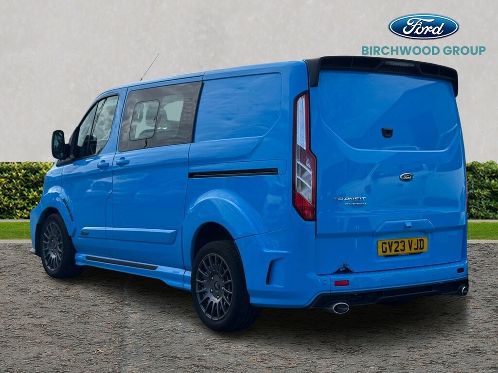 Ford Transit Custom 320 L1 Dcab Msrt 2.0L 170Ps GV23VJD Blue #5