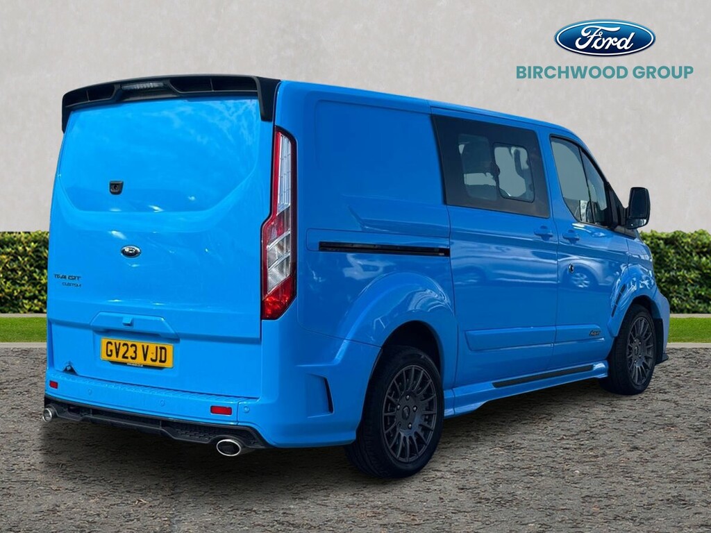 Ford Transit Custom 320 L1 Dcab Msrt 2.0L 170Ps GV23VJD Blue #3