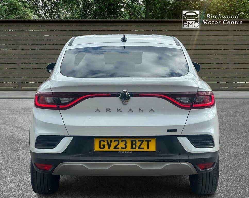 Renault Arkana 1.6L Techno GV23BZT White #6