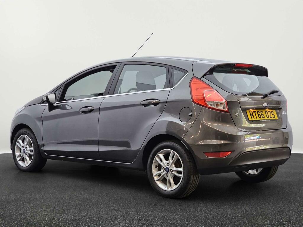 Ford Fiesta 1.25 Zetec Euro 6 HT66OZS Grey #2