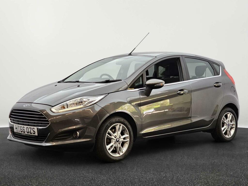 Ford Fiesta 1.25 Zetec Euro 6 HT66OZS Grey #5