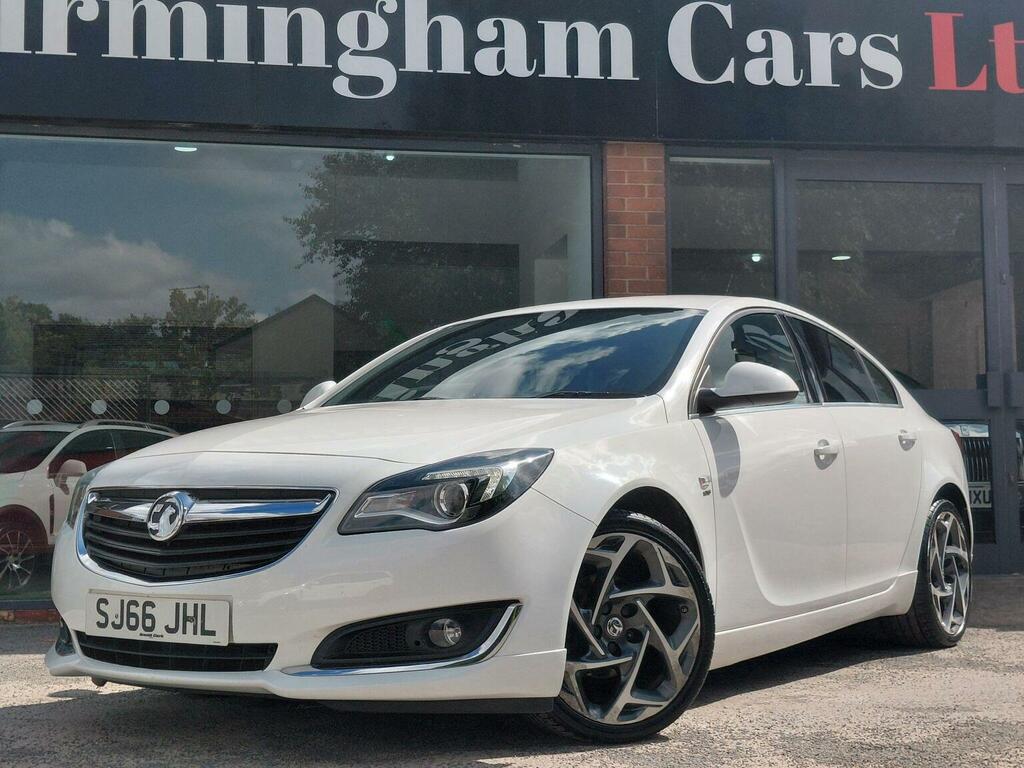 Vauxhall Insignia Hatchback 1.6 Cdti Sri VX Line Euro 6 Ss 2 White