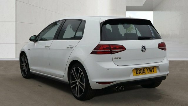 Volkswagen Golf 2.0 Tdi Bluemotion Tech DX15YMY White #3