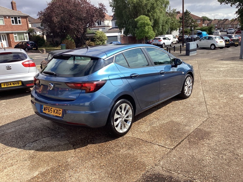 Vauxhall Astra 1.4I Turbo Energy Hatchback WP65KXG Blue #6