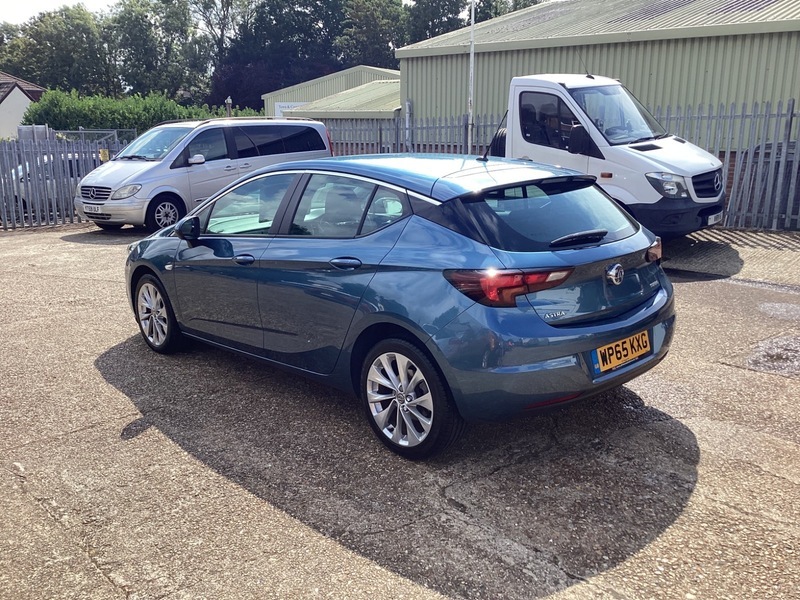 Vauxhall Astra 1.4I Turbo Energy Hatchback WP65KXG Blue #4