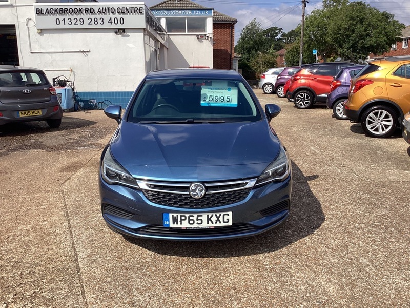 Vauxhall Astra 1.4I Turbo Energy Hatchback WP65KXG Blue #2
