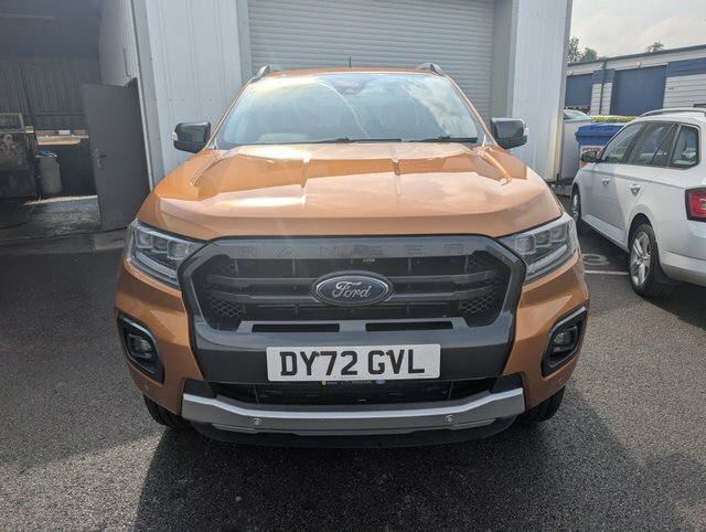 Ford Ranger 2022 2.0 Ecoblue Wildtrak Pickup Double Cab Di DY72GVL Orange #3