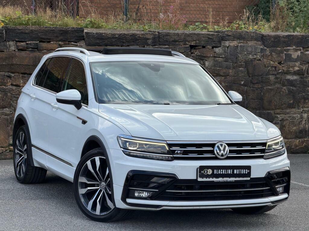 Volkswagen Tiguan 2.0 Tdi R-line Dsg 4Motion Euro 6 Ss White