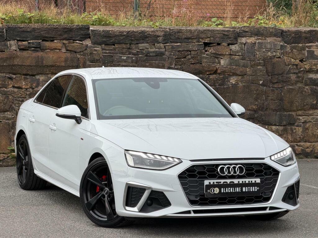 Audi A4 2.0 Tdi 35 S Line S Tronic Euro 6 Ss White