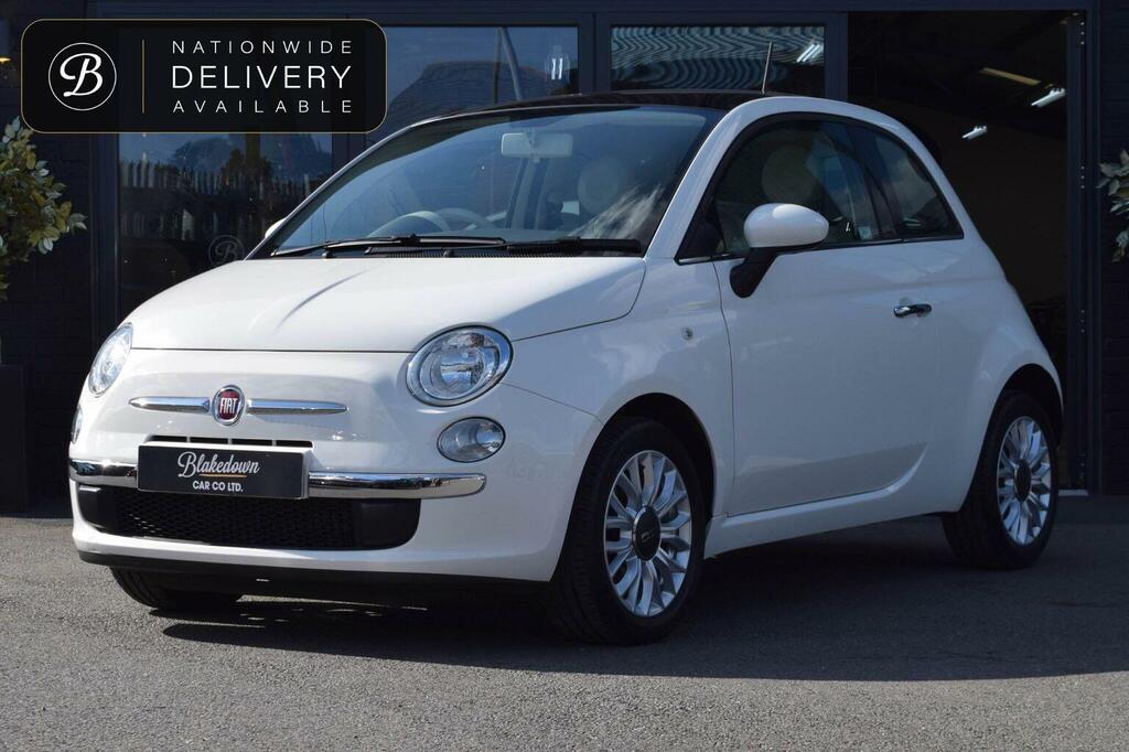 Fiat 500 Hatchback 1.2 Lounge Dualogic Euro 6 Ss 20 White