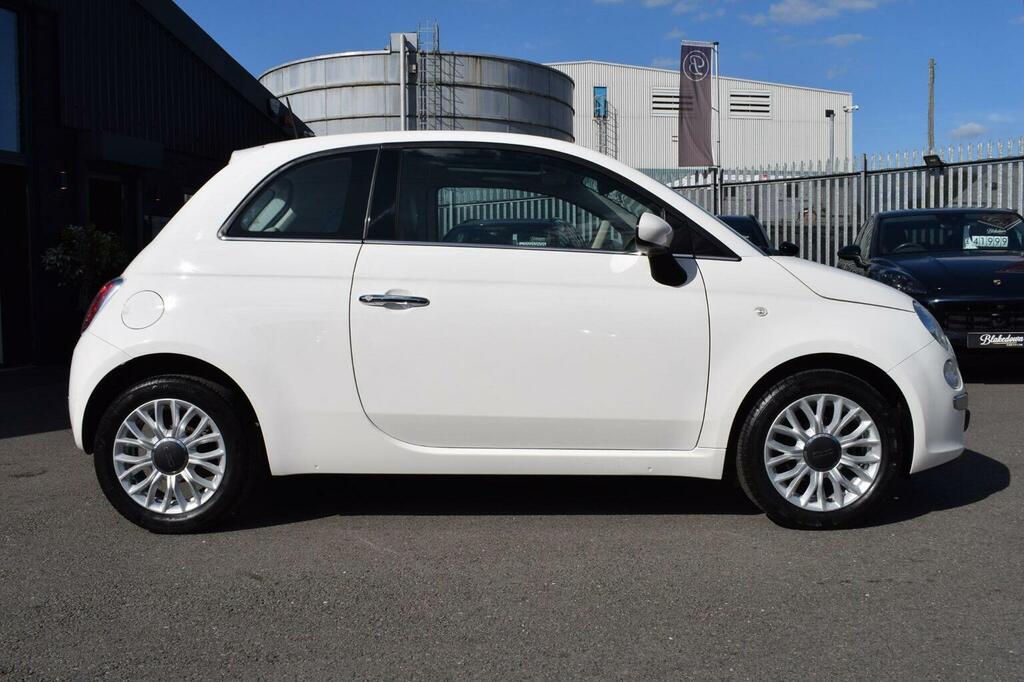 Fiat 500 Hatchback 1.2 Lounge Dualogic Euro 6 Ss 20 White #4