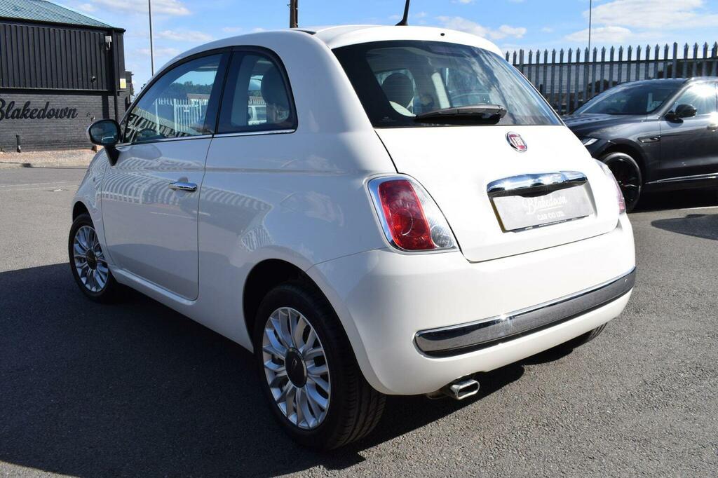 Fiat 500 Hatchback 1.2 Lounge Dualogic Euro 6 Ss 20 White #6