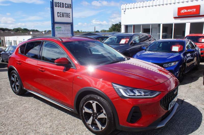 Ford Focus 1.0 Ecoboost Hybrid Mhev Active Red