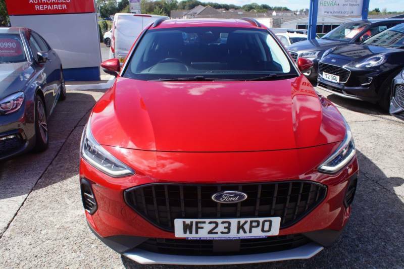 Ford Focus 1.0 Ecoboost Hybrid Mhev Active WF23KPO Red #3