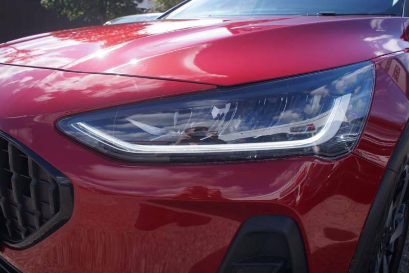 Ford Focus 1.0 Ecoboost Hybrid Mhev Active WF23KPO Red #4