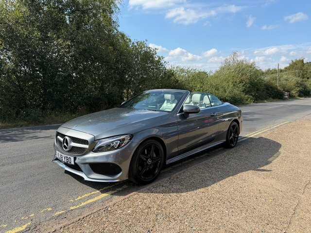 Mercedes-Benz C Class 2.1 C220d Amg Line Cabriolet G-tronic Grey
