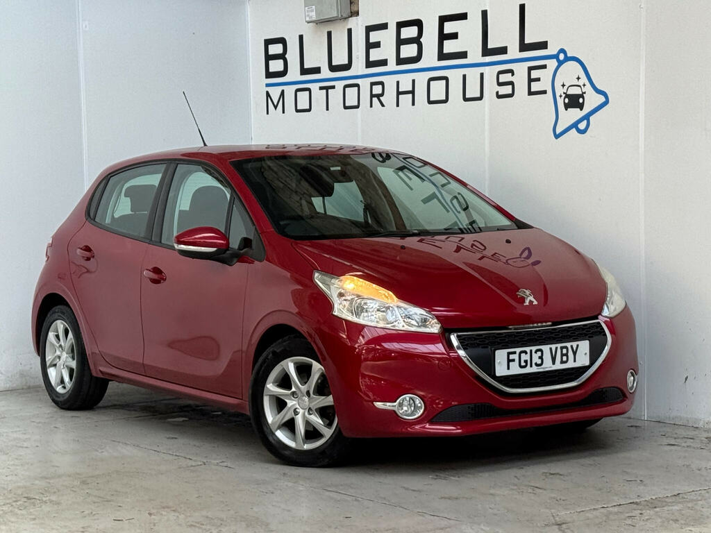 Peugeot 208 1.4 Hdi Active Euro 5 Red
