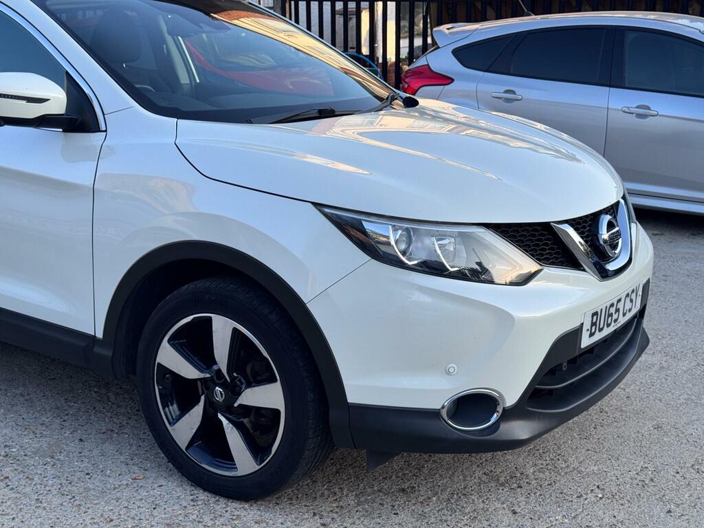 Nissan Qashqai N-tec BU65CSY White #3