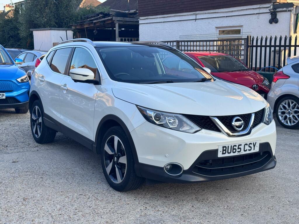 Nissan Qashqai N-tec BU65CSY White #2