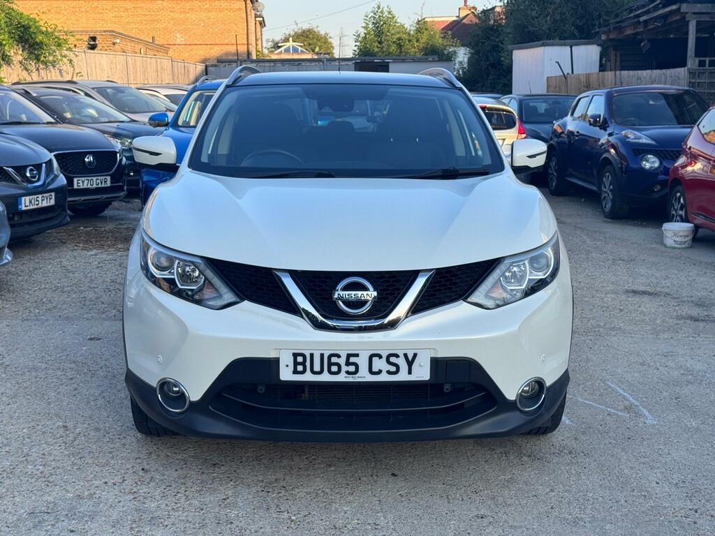 Nissan Qashqai N-tec BU65CSY White #4