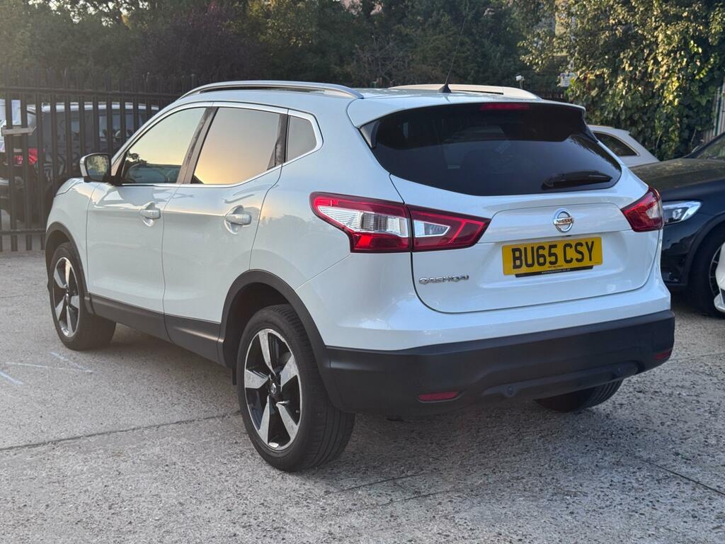 Nissan Qashqai N-tec BU65CSY White #5