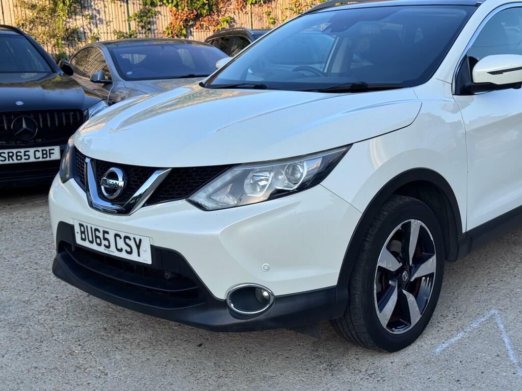 Nissan Qashqai N-tec BU65CSY White #6