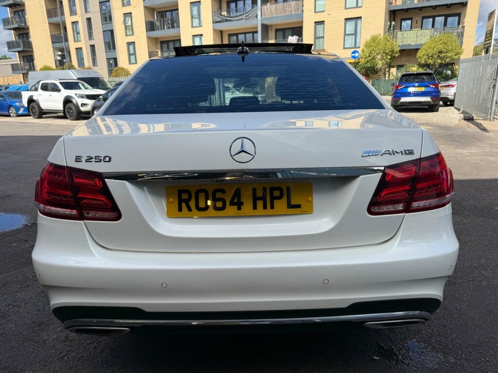 Mercedes-Benz E Class 2.0 E250 Amg Line G-tronic Euro 6 Ss White #4