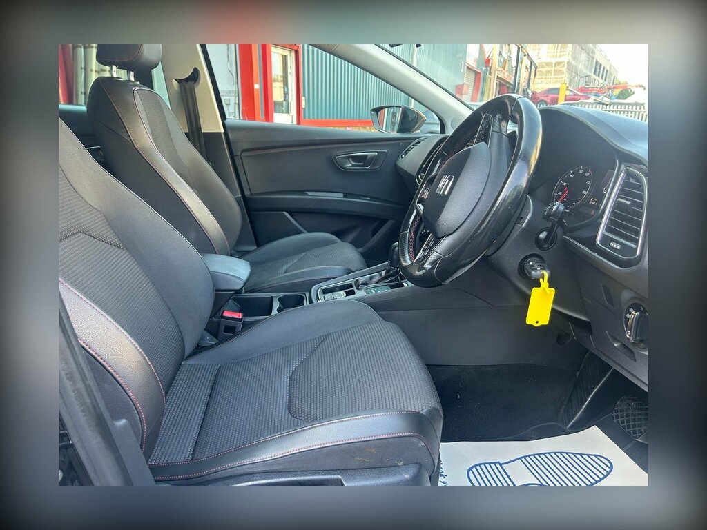 Seat Leon 1.4 Ecotsi Fr Technology Dsg Euro 6 Ss KW18GYB Black #6