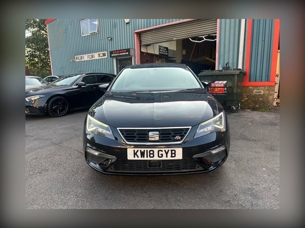 Seat Leon 1.4 Ecotsi Fr Technology Dsg Euro 6 Ss KW18GYB Black #2
