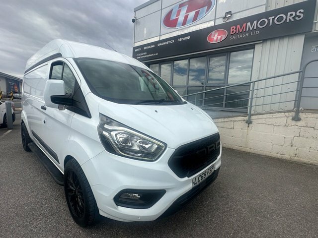 Ford Transit Custom 2.0 300 Ecoblue Trend Panel Van LC69FSP White #3