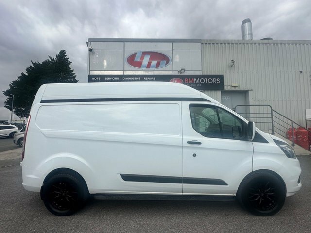 Ford Transit Custom 2.0 300 Ecoblue Trend Panel Van LC69FSP White #2