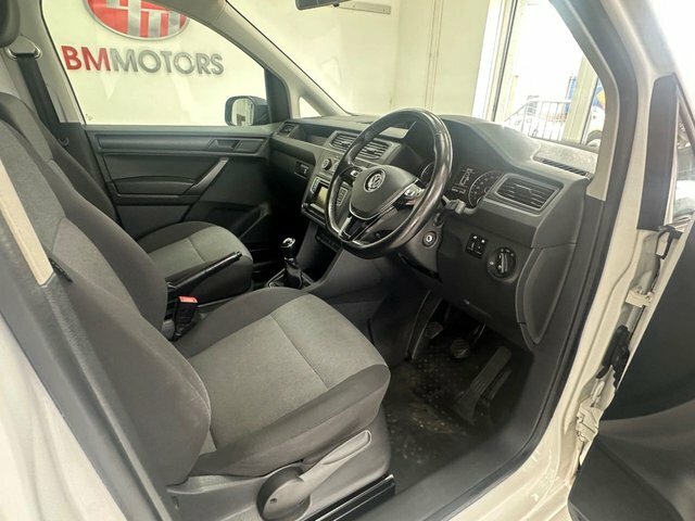 Volkswagen Caddy Panel Van White #21