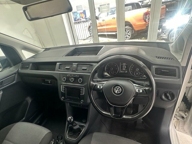 Volkswagen Caddy Panel Van White #19