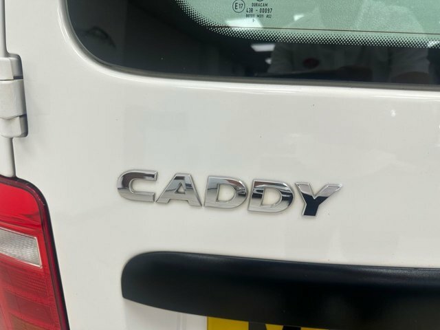 Volkswagen Caddy Panel Van White #11