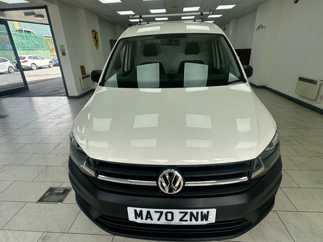 Volkswagen Caddy Panel Van White #20