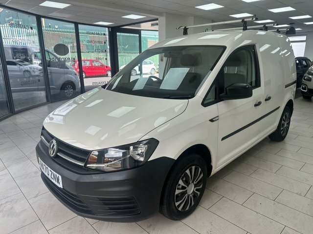 Volkswagen Caddy Panel Van White #15