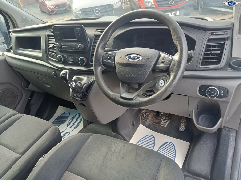 Ford Transit Custom 2.0 300 Ecoblue Leader 2020 EO70KNY White #2